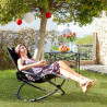 Folding Orbital Rocking Sun Lounger Rockorb InnovaGoods