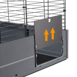 Cage Ferplast Multipla Metal Plastic 107,5 x 72 x 50 cm