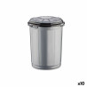 Rubbish Bin Grey Plastic 35 L (41 x 44 x 43 cm) (10Units)