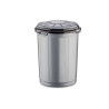 Rubbish Bin Grey Plastic 35 L (41 x 44 x 43 cm) (10Units)