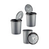 Rubbish Bin Grey Plastic 35 L (41 x 44 x 43 cm) (10Units)