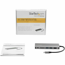 Dockstation Startech DKT30CSDHPD3         4K Ultra HD Grey