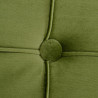 Headboard 160 x 7 x 64 cm Synthetic Fabric Green