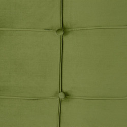 Headboard 160 x 7 x 64 cm Synthetic Fabric Green