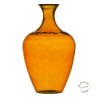 Vase Amber recycled glass 40 x 40 x 65 cm