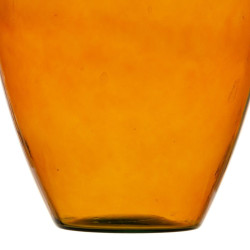 Vase Amber recycled glass 40 x 40 x 65 cm