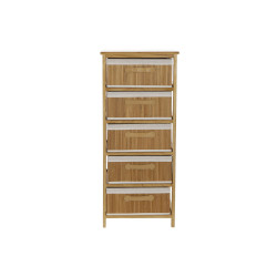 Chest of drawers DKD Home Decor Natural Bamboo Paolownia wood 42 x 32 x 98 cm