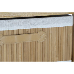 Chest of drawers DKD Home Decor Natural Bamboo Paolownia wood 42 x 32 x 98 cm