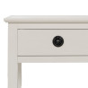 Nightstand White 40 x 30 x 61 cm