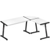 Desk Huzaro HZ-Hero 6.0 White Steel Carbon fibre 178 x 4 x 112 cm