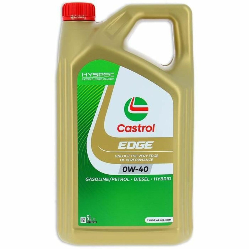 Motor oil Castrol Edge Petrol Diesel Hybrid 0w40 5 L