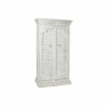 Cupboard DKD Home Decor White Metal Mango wood (100 x 43 x 190 cm)