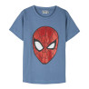 Child's Short Sleeve T-Shirt Spider-Man Blue