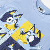 Child's Short Sleeve T-Shirt Bluey Light Blue