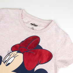 Child's Short Sleeve T-Shirt Minnie Mouse Pink