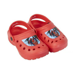 Beach Sandals Spider-Man Red