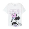 Child's Short Sleeve T-Shirt Minnie Mouse White