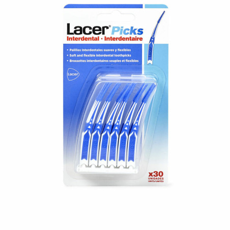 Interdental brushes Lacer Picks Flexible (30 Units)