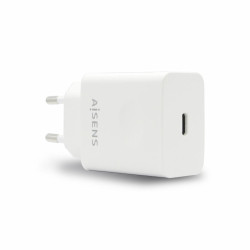 Wall Charger Aisens ASCH-1PD20-W White 20 W USB-C (1 Unit)