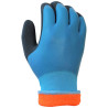 Work Gloves JUBA Polyester Nylon Nitrile Cold Blue