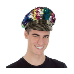 Police cap My Other Me Multicolour Sequins 60 cm