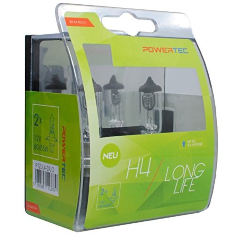 Car Bulb M-Tech PTZLL4-DUO H4 12V 50/55W Halógena