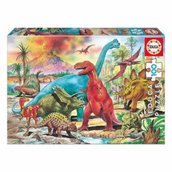 Puzzle Educa Dino (100 pcs)