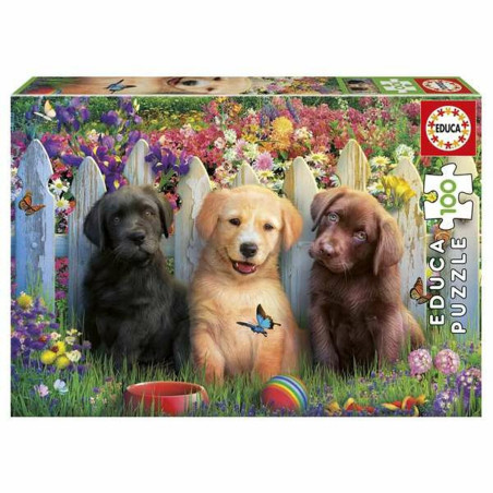 Puzzle Educa Doggies 100 Pieces