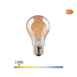 LED lamp EDM F 6 W E27 500 lm 6 x 10,6 cm (2000 K)