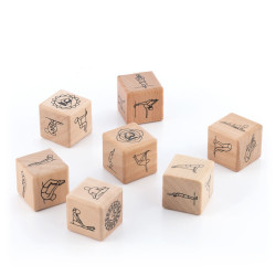 Yoga Dice Game Anandice InnovaGoods 7 Units