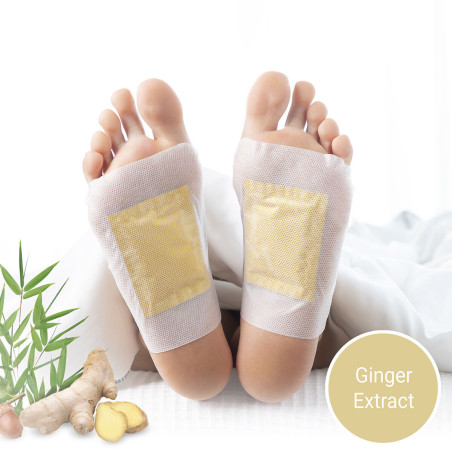 Detox Foot Patches Ginger InnovaGoods 10Units