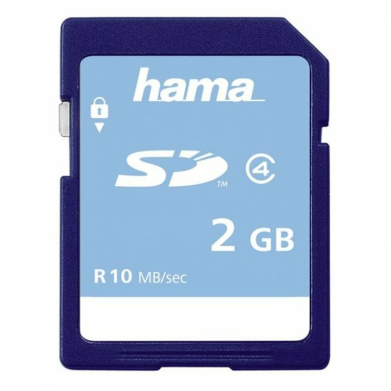 SD Memory Card Hama 00055377 Blue 2 GB