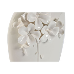 Vase Home ESPRIT White Stoneware Traditional 14,5 x 6 x 22 cm