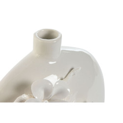 Vase Home ESPRIT White Stoneware Traditional 14,5 x 6 x 22 cm