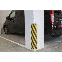 Anti-impact protector for garage ABC Parts EXT99028 37 x 15 cm Straight corners