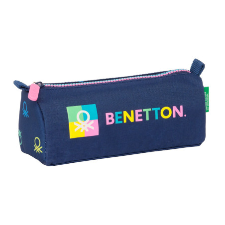 School Case Benetton Cool Navy Blue 21 x 8 x 7 cm