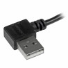 USB Cable to Micro USB Startech USB2AUB2RA1M         Black