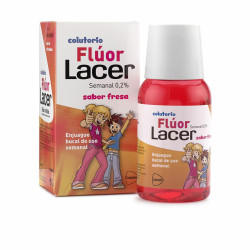 Mouthwash Lacer Flúor Junior fluoride Strawberry 100 ml