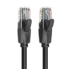 UTP Category 6 Rigid Network Cable Vention IBEBS Black 25 m