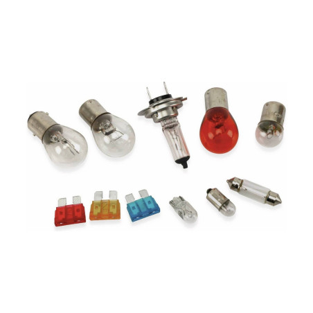 Set Dunlop H7 Replacement Bulbs and Headlights 11 Pieces