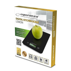 kitchen scale Esperanza EKS002K Black 5 kg