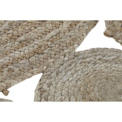 Carpet DKD Home Decor Tropical Jute (200 x 200 x 200 cm)