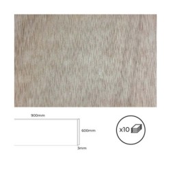 Plywood Board Bertini Calabo 90 x 60 cm (10Units)