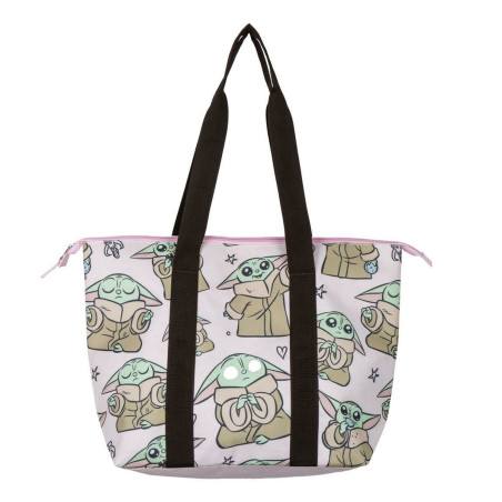 Beach Bag The Mandalorian Pink 48 x 5 x 32 cm