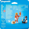 Playset Playmobil 70823 Doctor Police Officer 70823 (11 pcs)