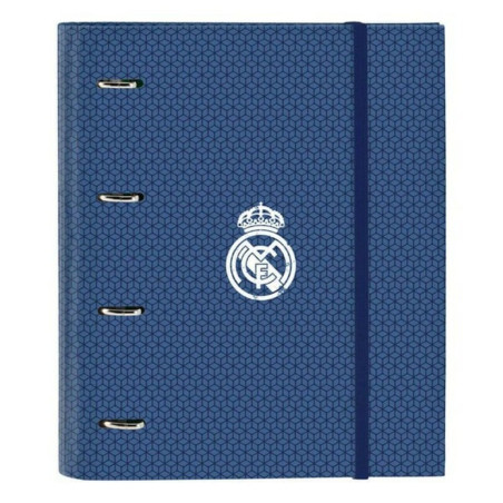 Ring binder Real Madrid C.F. Leyenda Blue (27 x 32 x 3.5 cm)