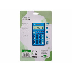 Calculator Liderpapel XF09 Blue