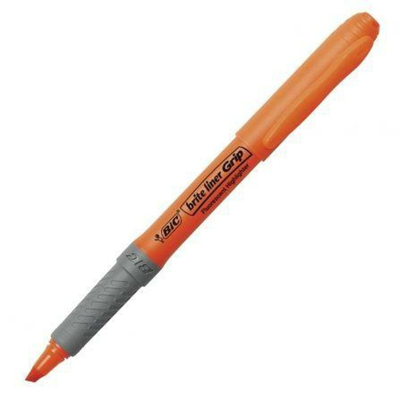 Fluorescent Marker Bic 811933 Orange