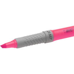 Fluorescent Marker Bic Highlighter Grip (3 Pieces)