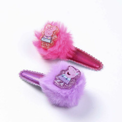 Hair accessories Peppa Pig Pink (8 pcs)